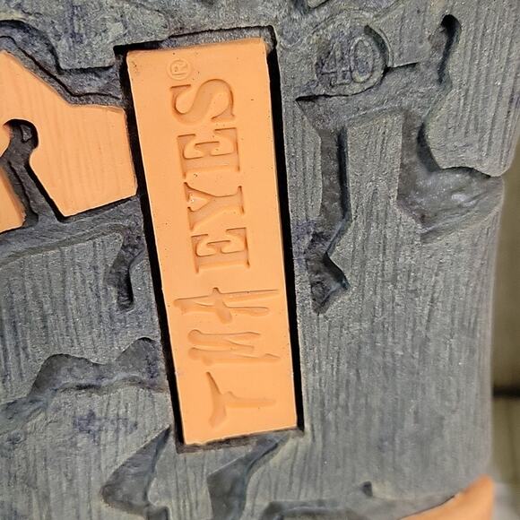 TMA Eyes Hand Stitched Leather Shoes Yellow Womens Size 8.5 NEW - Picture 9 of 15